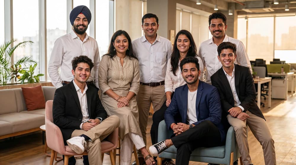 Different Strokes — team of professionals
